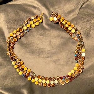 Vintage three-strand necklace
